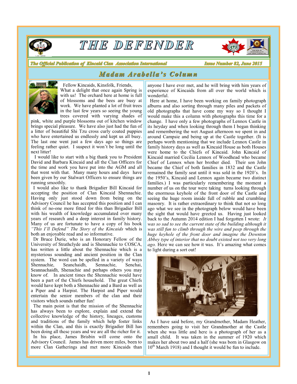 The Defender, Issue 82