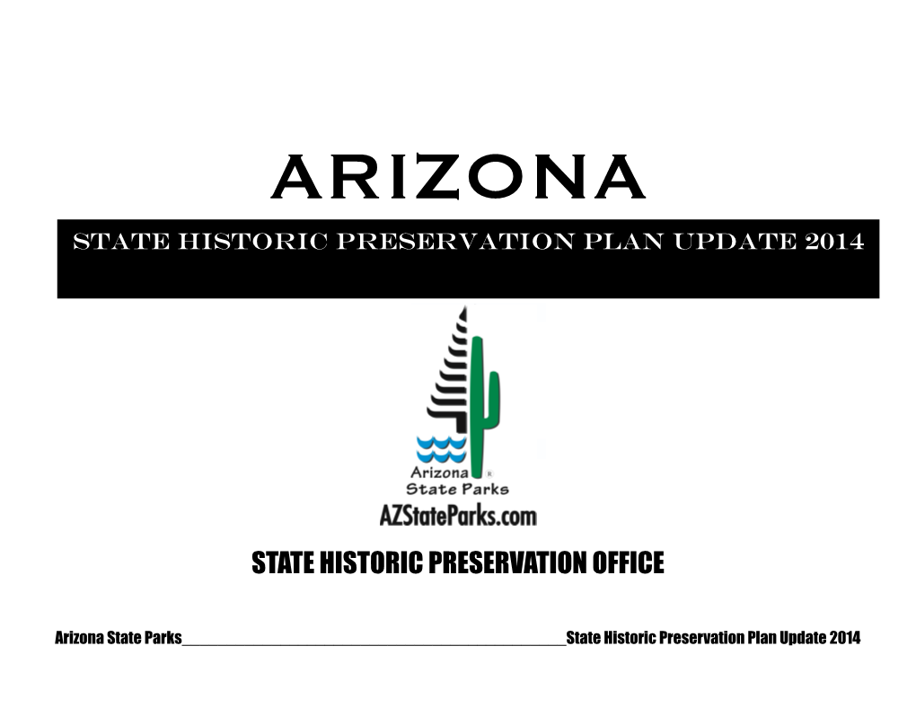 Arizona Historic Preservation Plan 2014