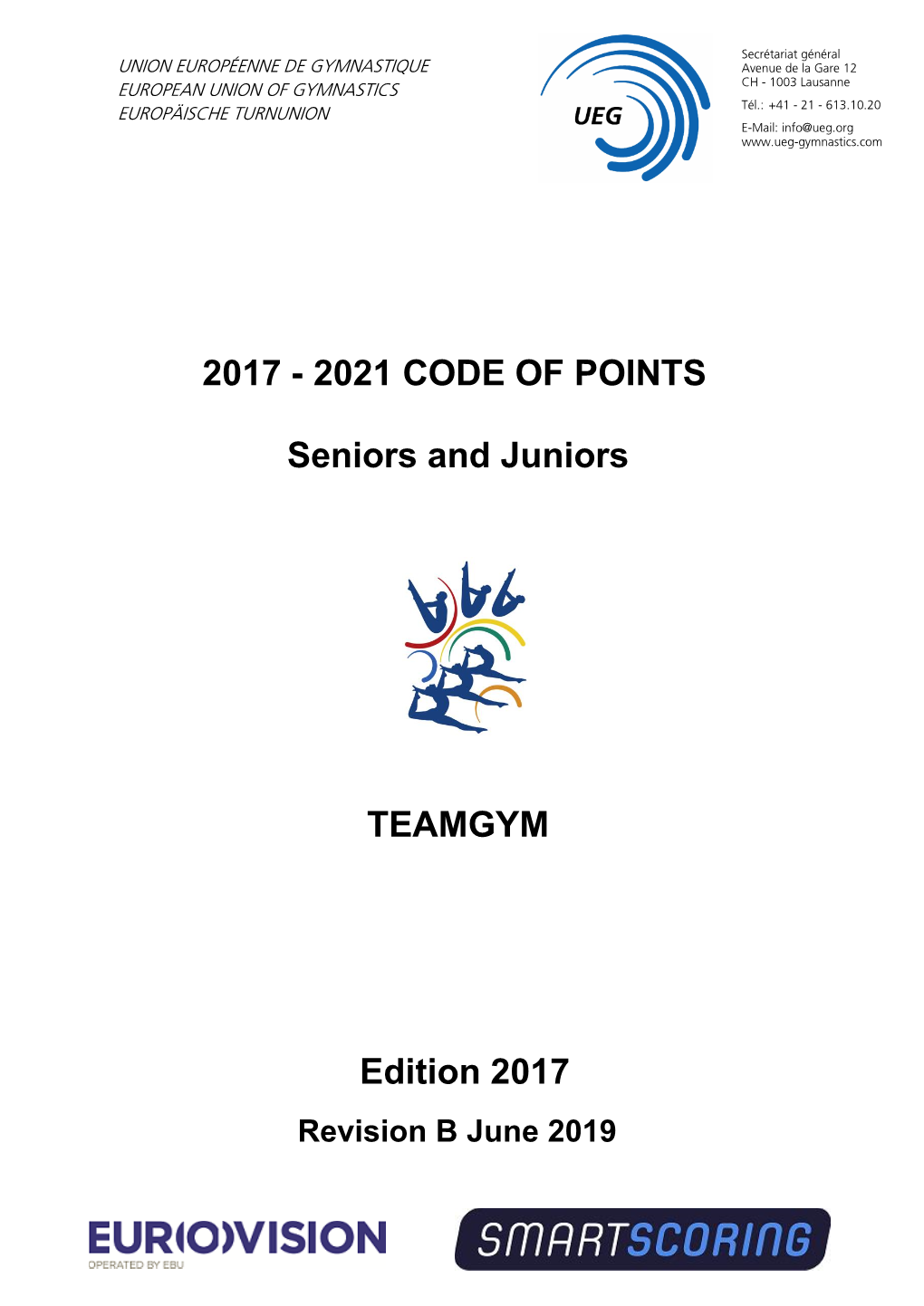 UEG Teamgym Cop 2017