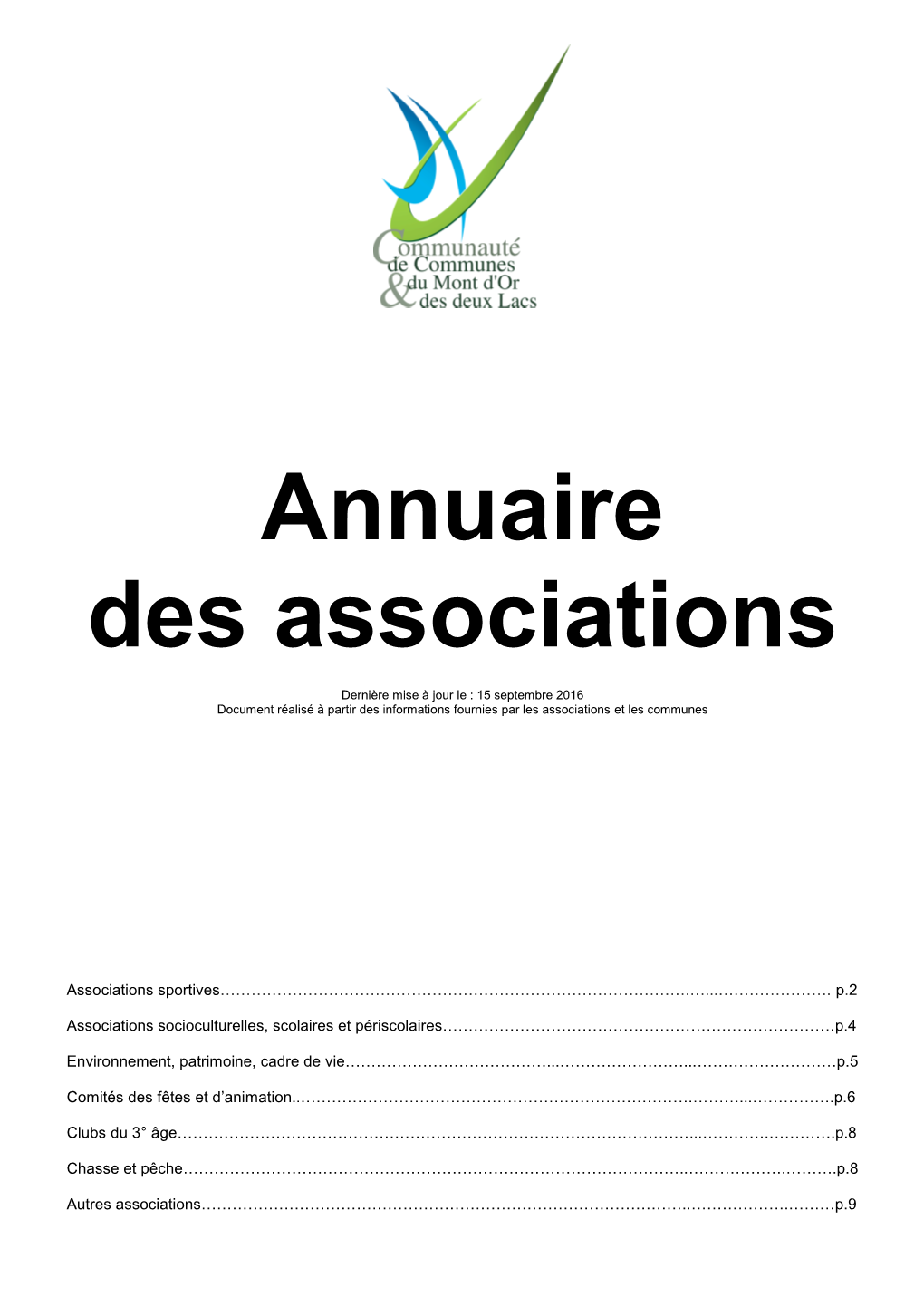 Annuaire Des Associations