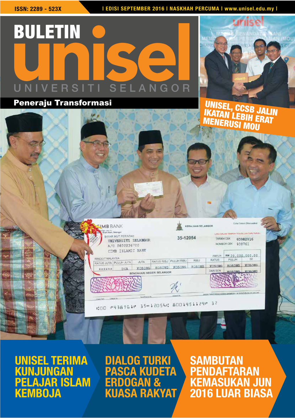 Buletin UNISEL September 2016 Edition