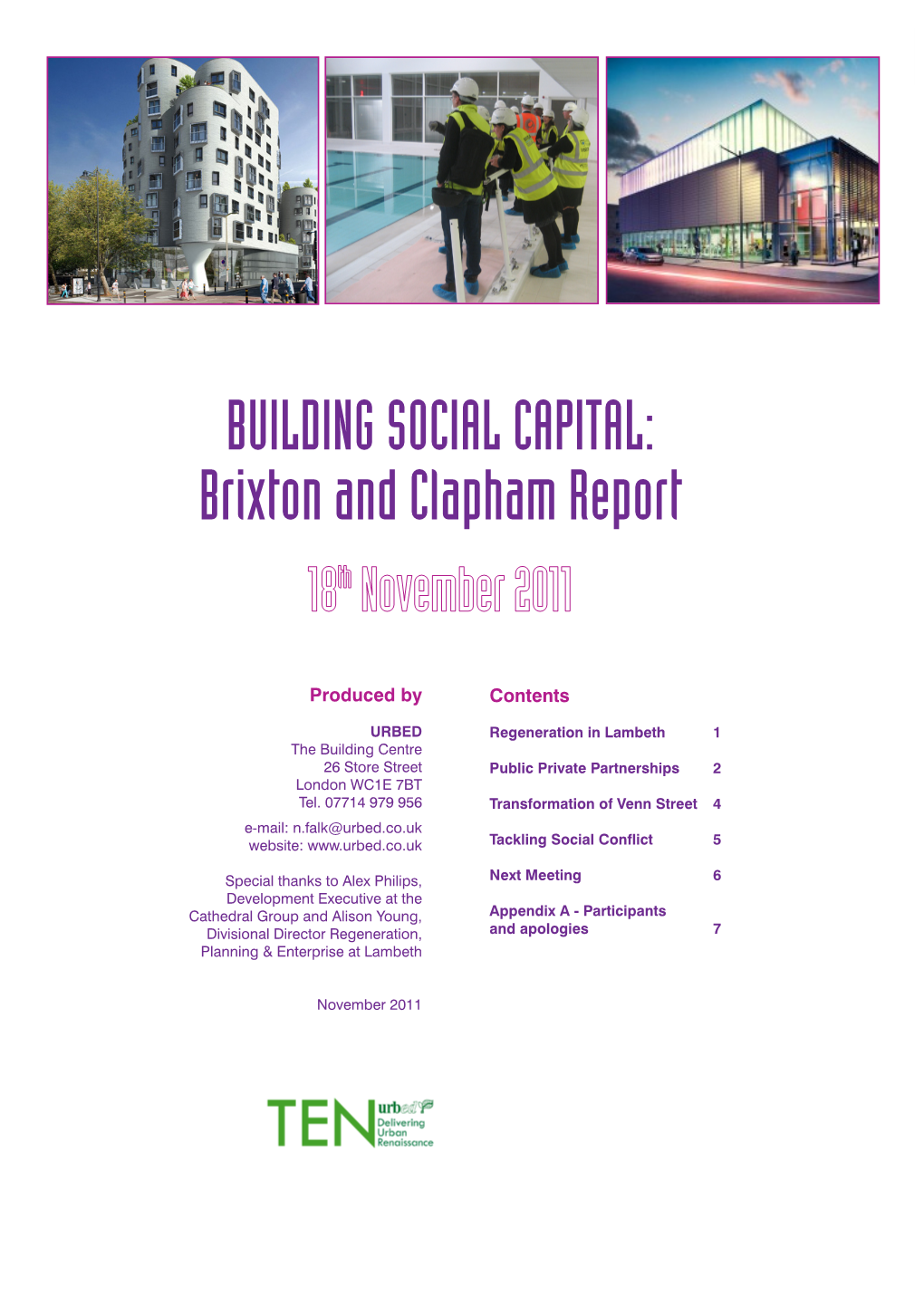 Brixton and Clapham Report