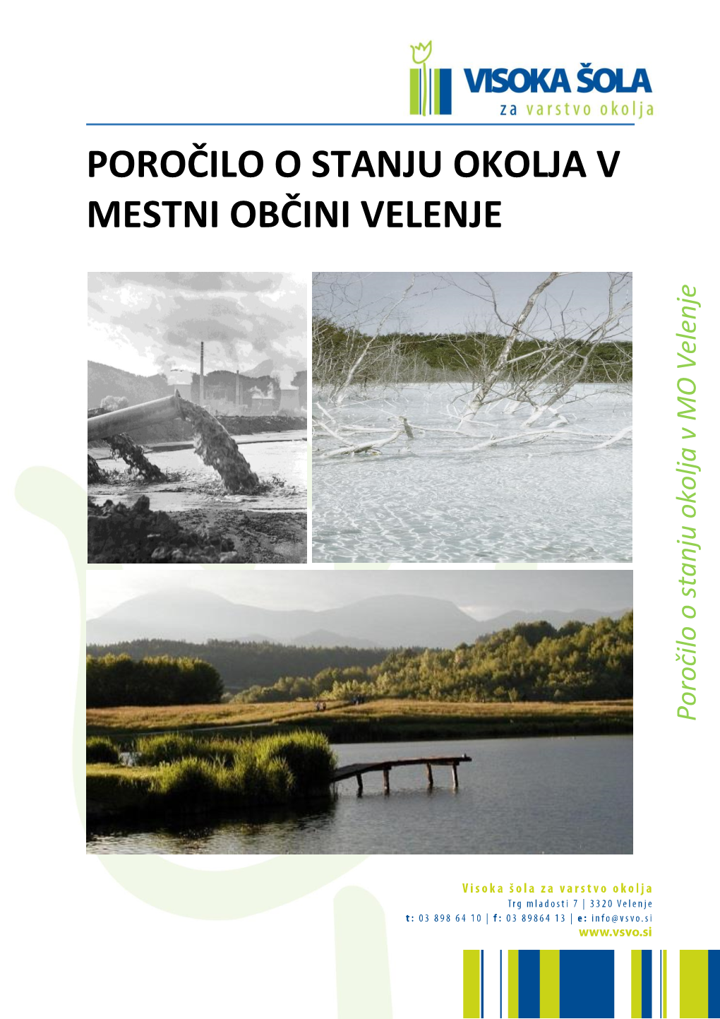 Poročilo O Stanju Okolja V MO Velenje Kazalo