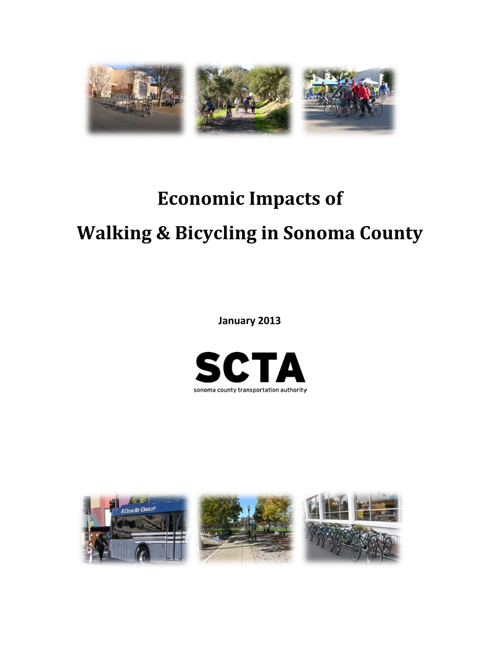 Economic Impact Study on Walking & Bicycling in Sonoma County