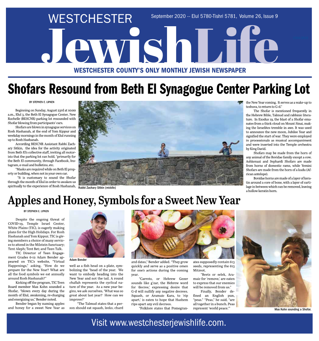 Shofars Resound from Beth El Synagogue Center Parking Lot