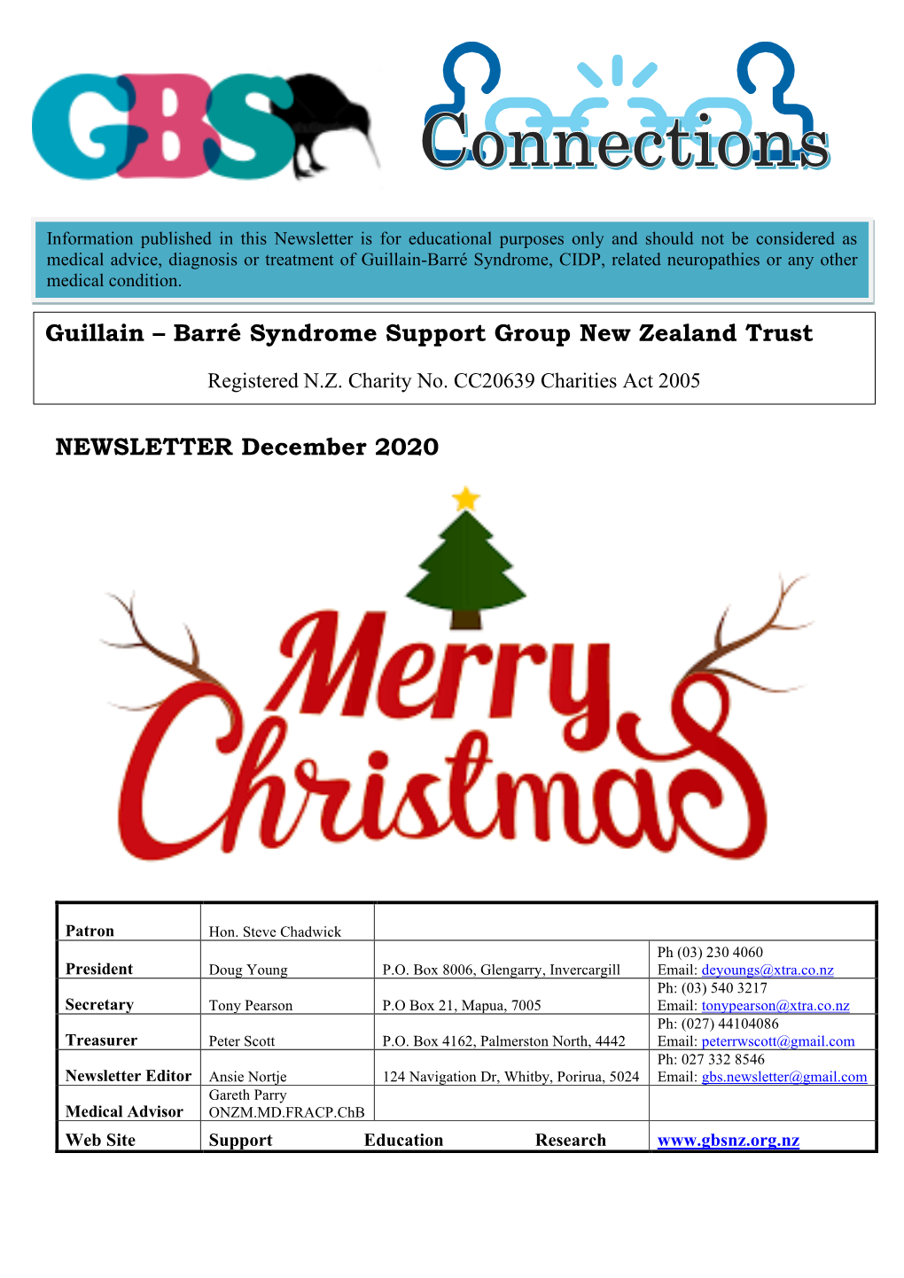 NEWSLETTER December 2020 Guillain