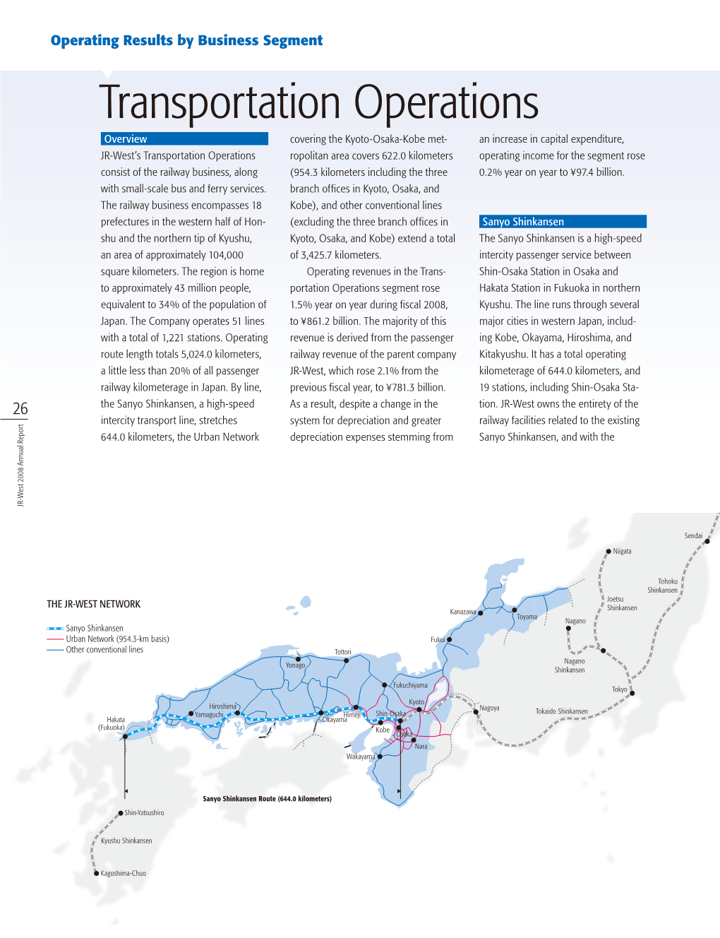 Operating Results by Business Segment