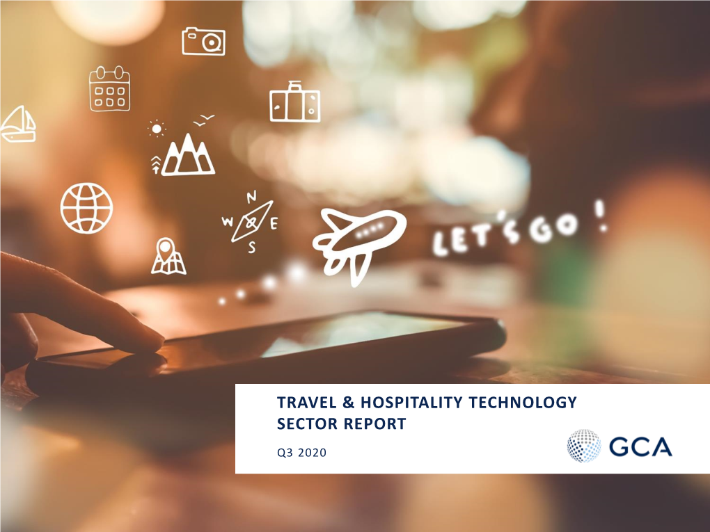 Travel & Hospitality Technology Sector Report