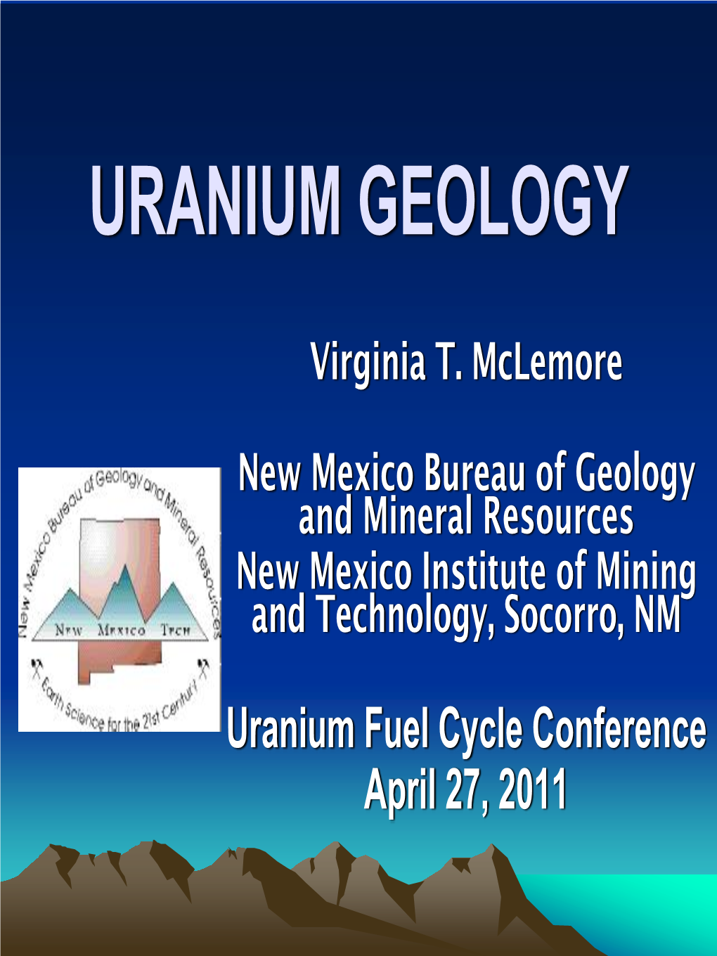 Uranium Geology