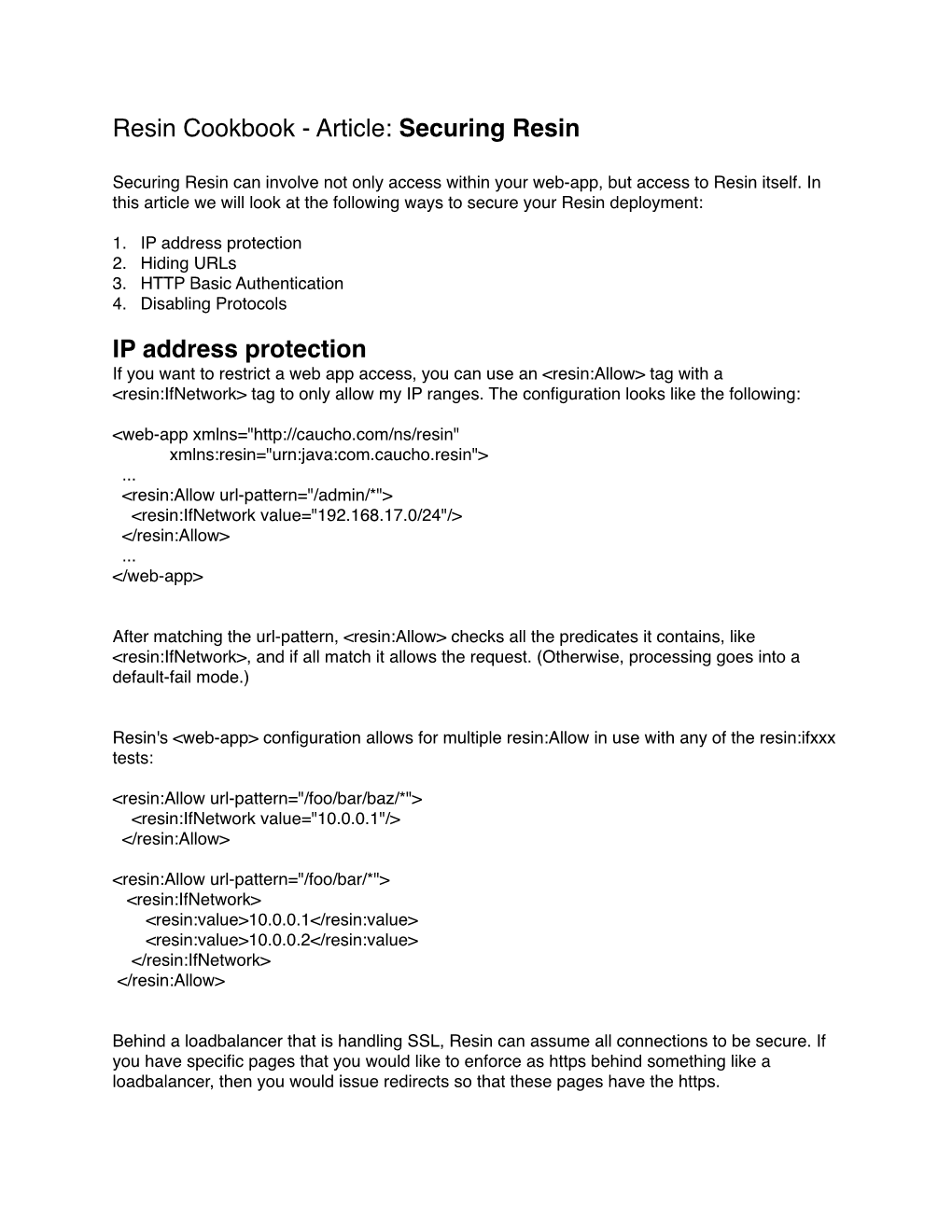 Article: Securing Resin IP Address Protection