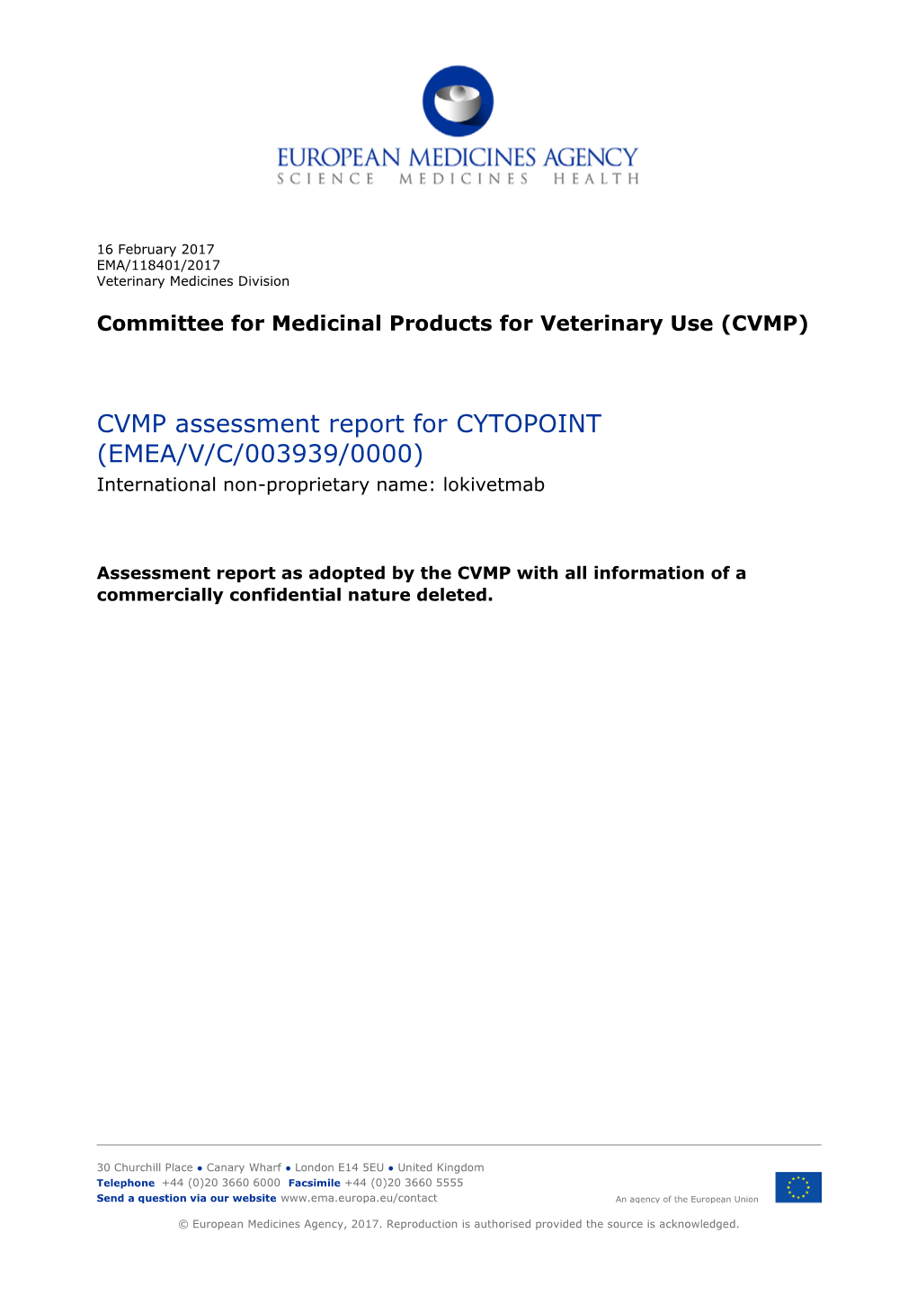 CYTOPOINT, INN-Lokivetmab