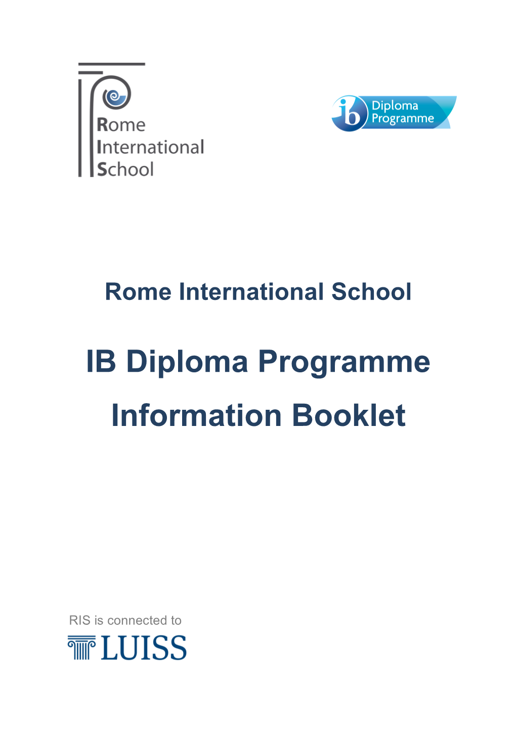 IB Diploma Programme Information Booklet