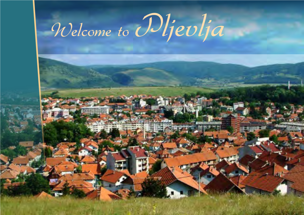 Welcome to Pljevlja PLJEVLJA – the Northern Gate of Montenegro