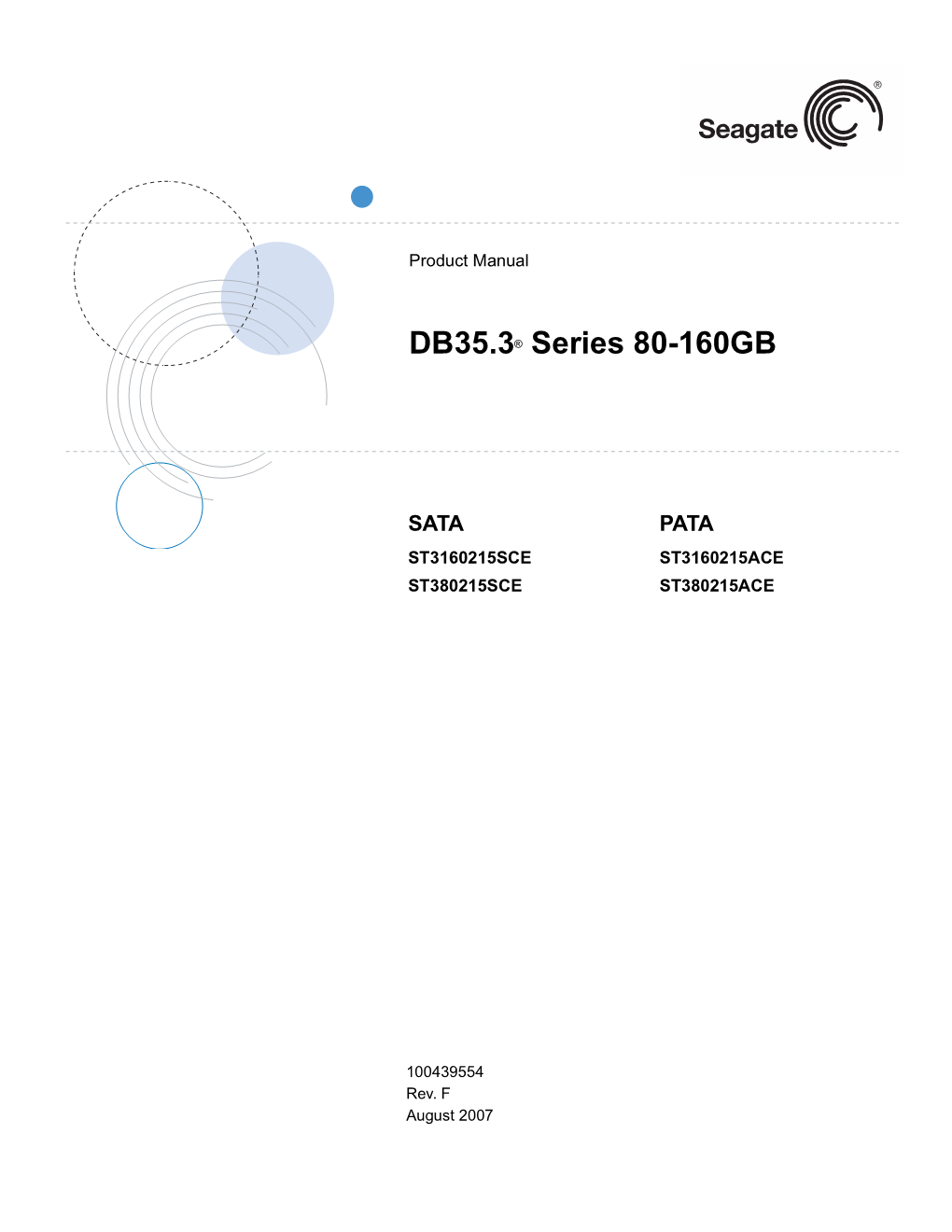 DB35.3® Series 80-160GB