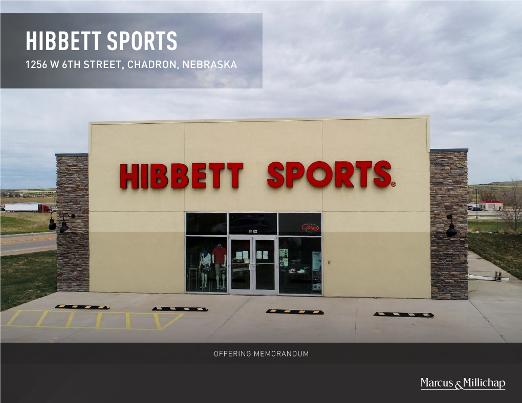 Hibbett Sports 1256 W 6Th Street, Chadron, Nebraska