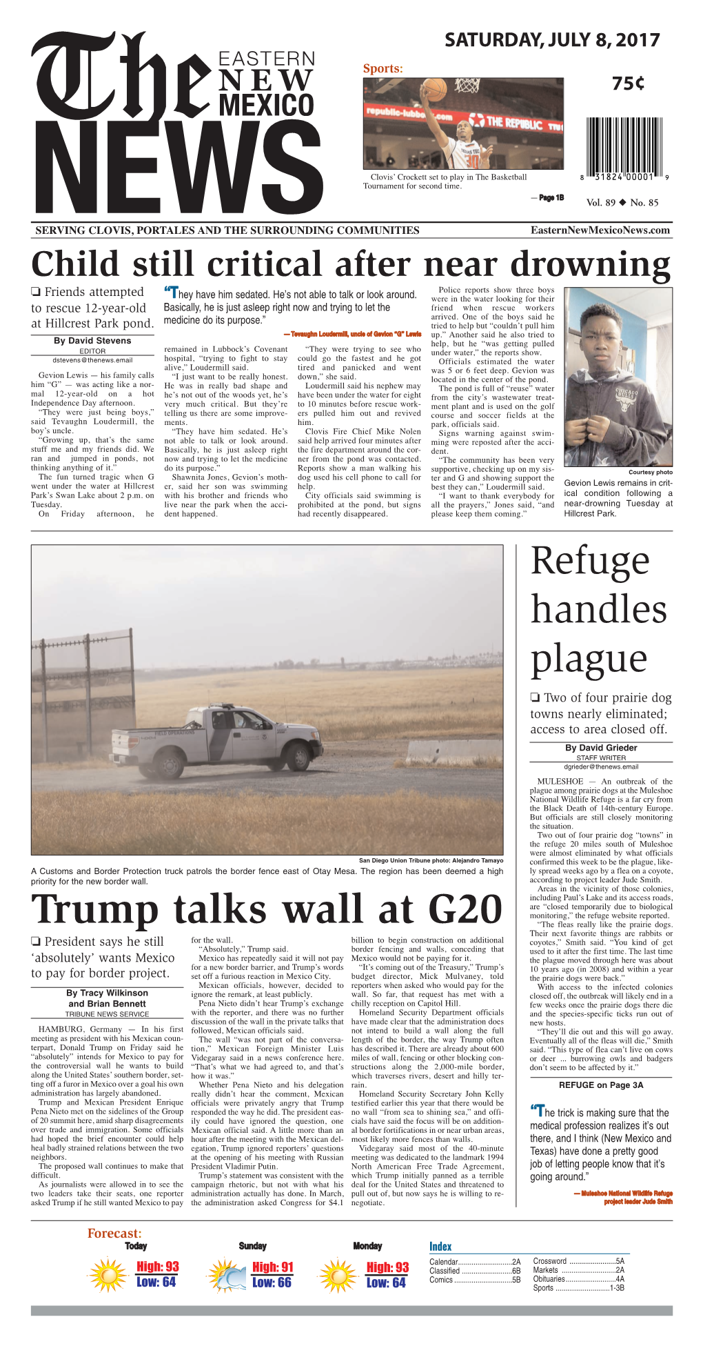 Trump Talks Wall at G20 “The Fleas Really Like the Prairie Dogs