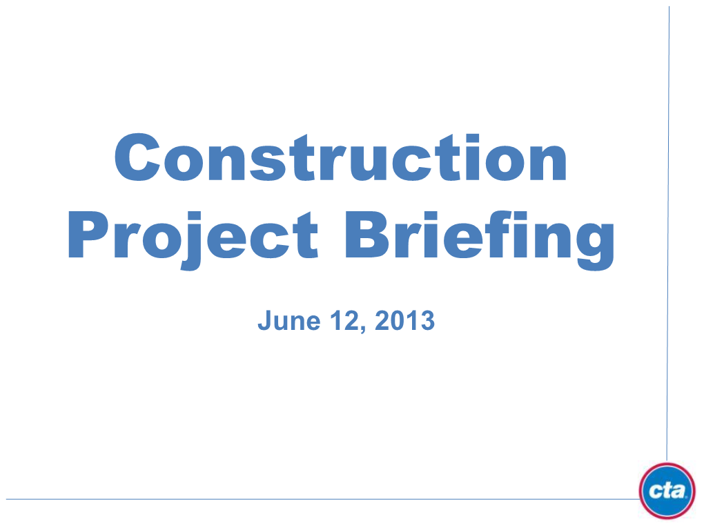 Construction Report