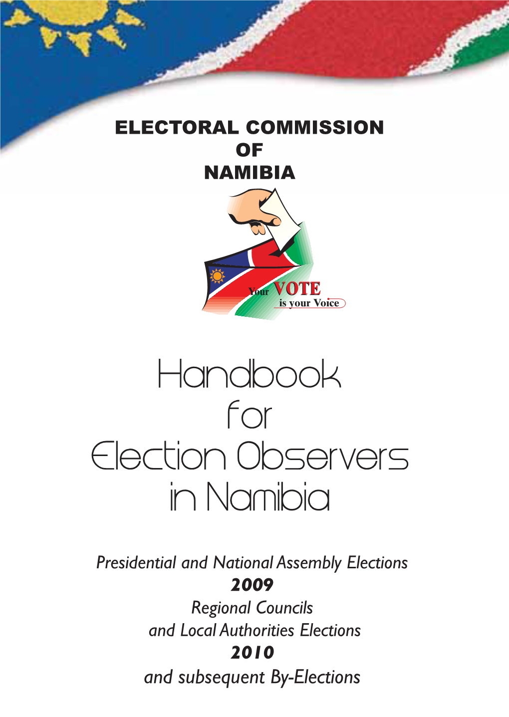 Handbook for Election Observers in Namibia