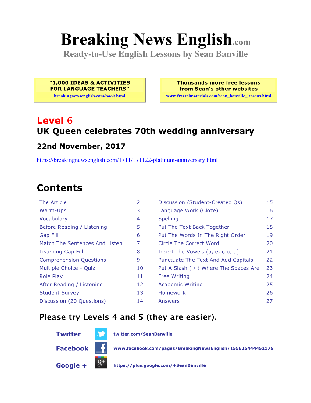 Level 6 UK Queen Celebrates 70Th Wedding Anniversary