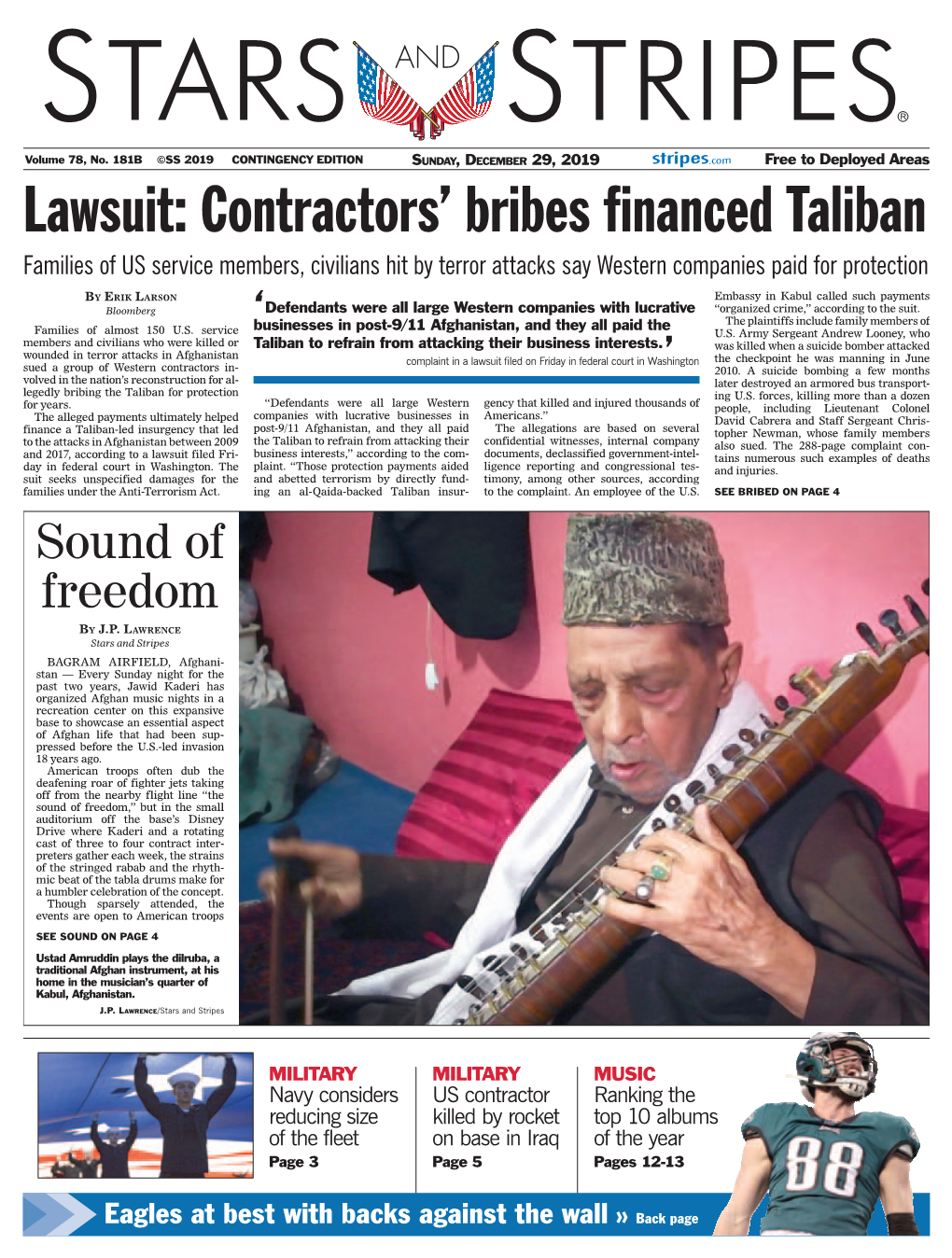 Lawsuit: Contractors' Bribes Financed Taliban