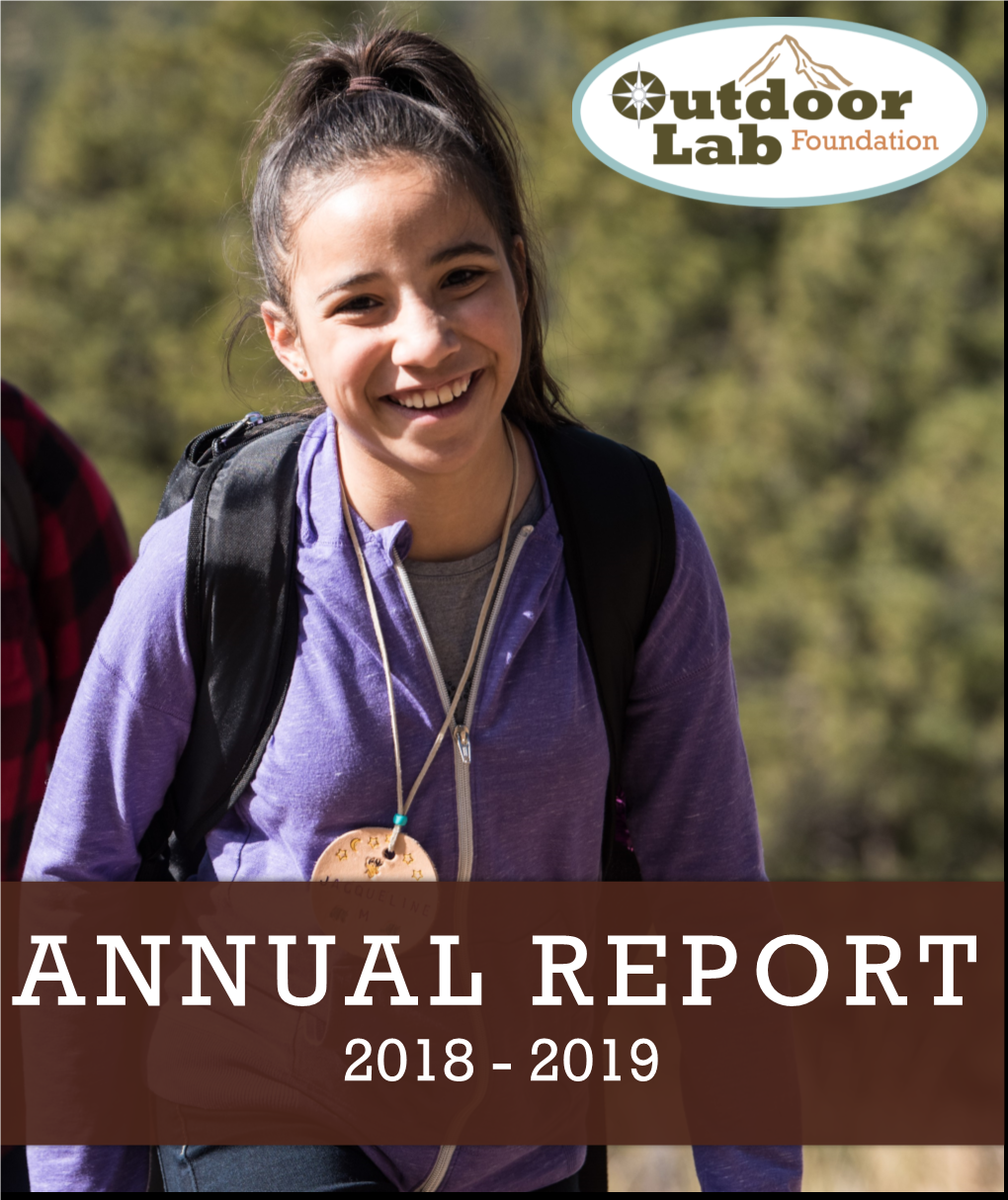 2018-2019 Annual Report