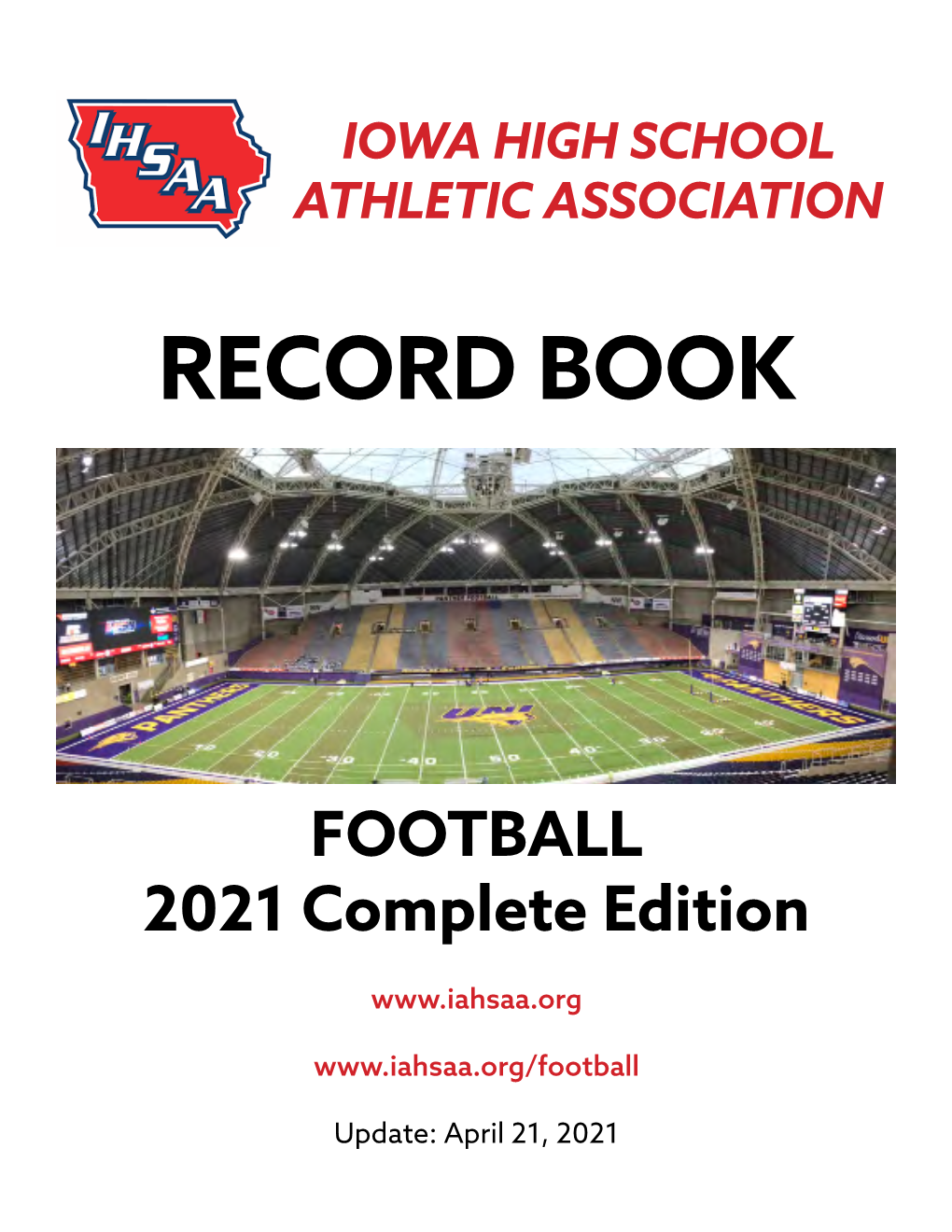 2021 Record Book