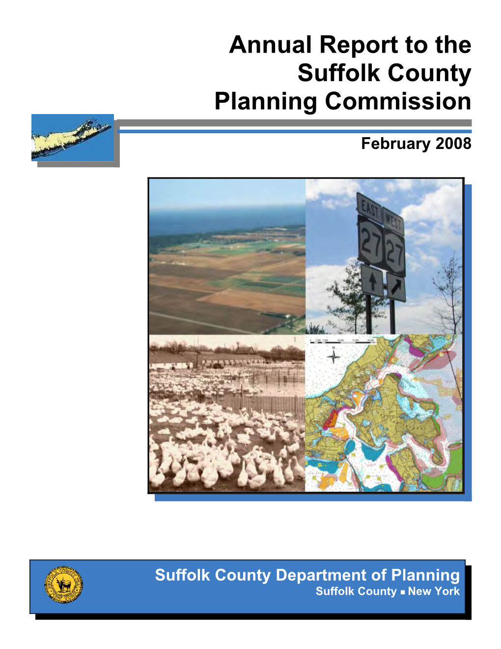 Annual Report to the Suffolk County Planning Commission