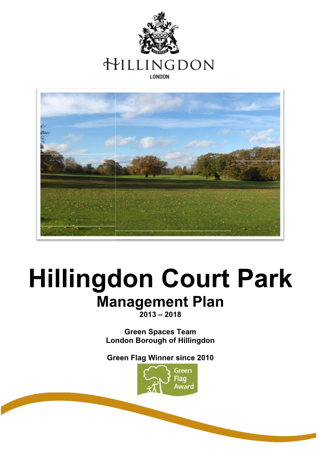 Hillingdon Court Management Plan