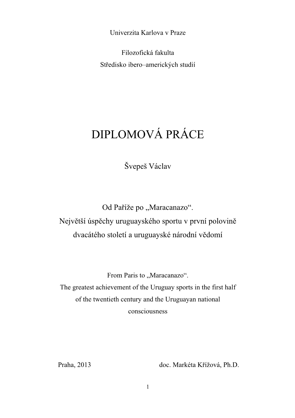 Diplomová Práce