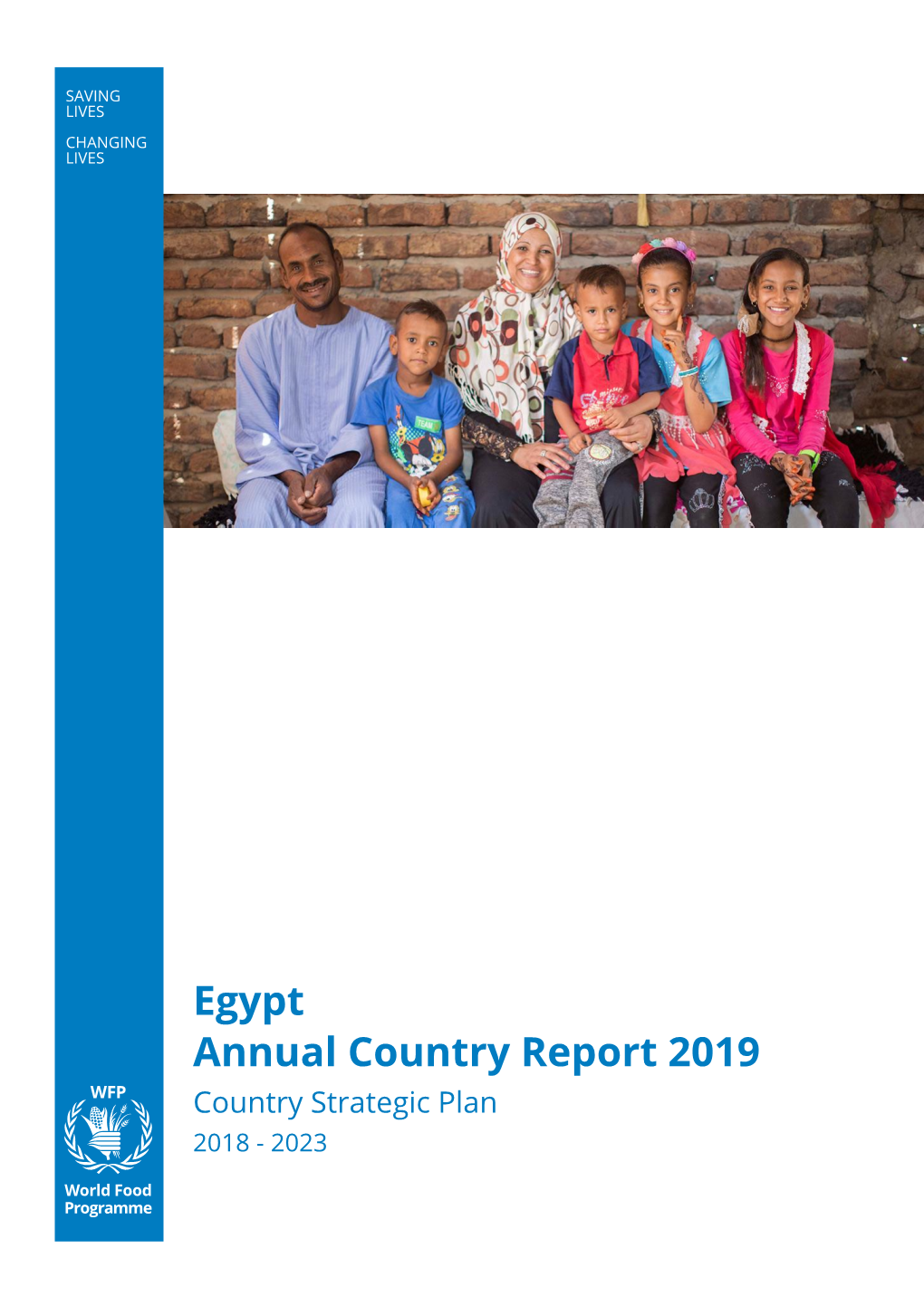 Egypt Annual Country Report 2019 Country Strategic Plan 2018 - 2023 Table of Contents