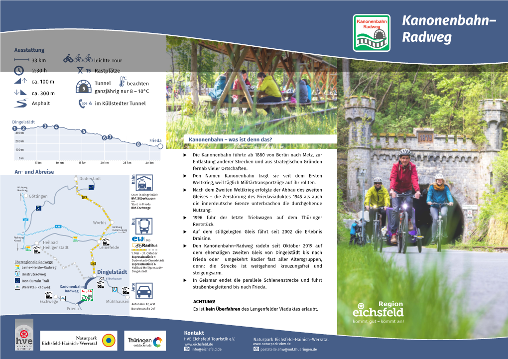 Kanonenbahn-Radweg Flyer Endfassung