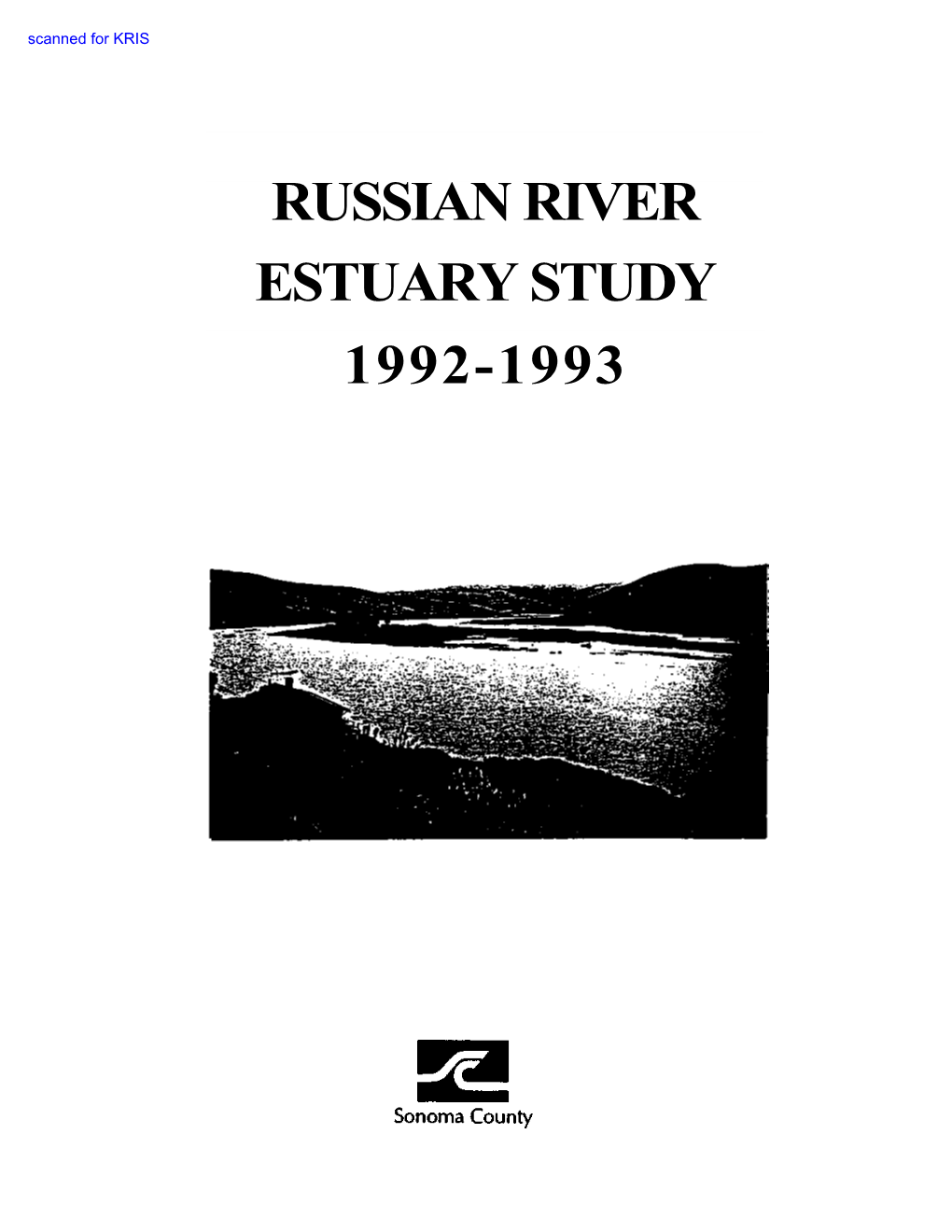 Russian River Estuary Study
