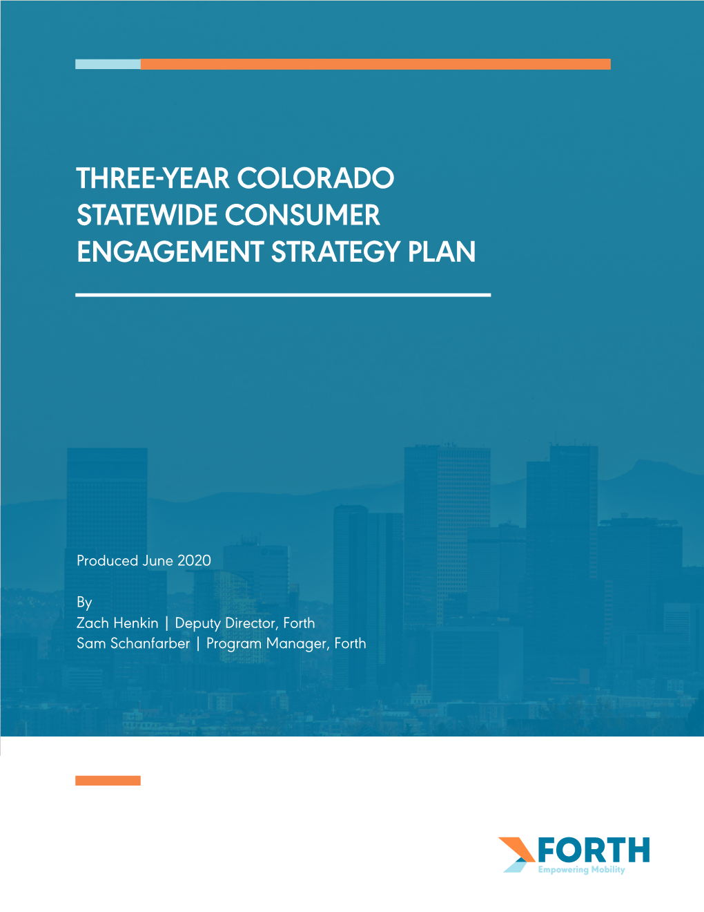 Colorado Consumer Engagement Strategy Plan