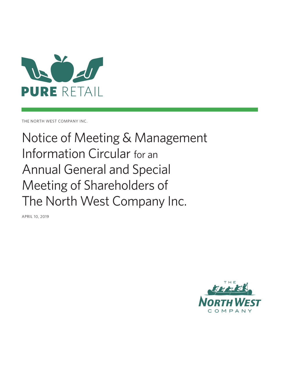 Notice of Meeting & Management