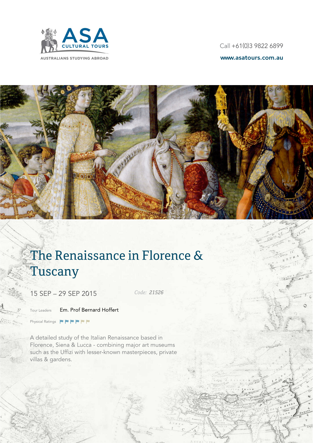 The Renaissance in Florence & Tuscany