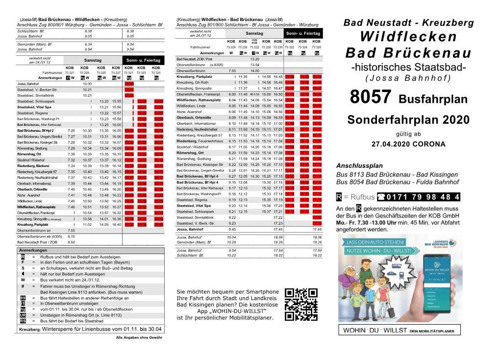 Wildflecken Bad Brückenau