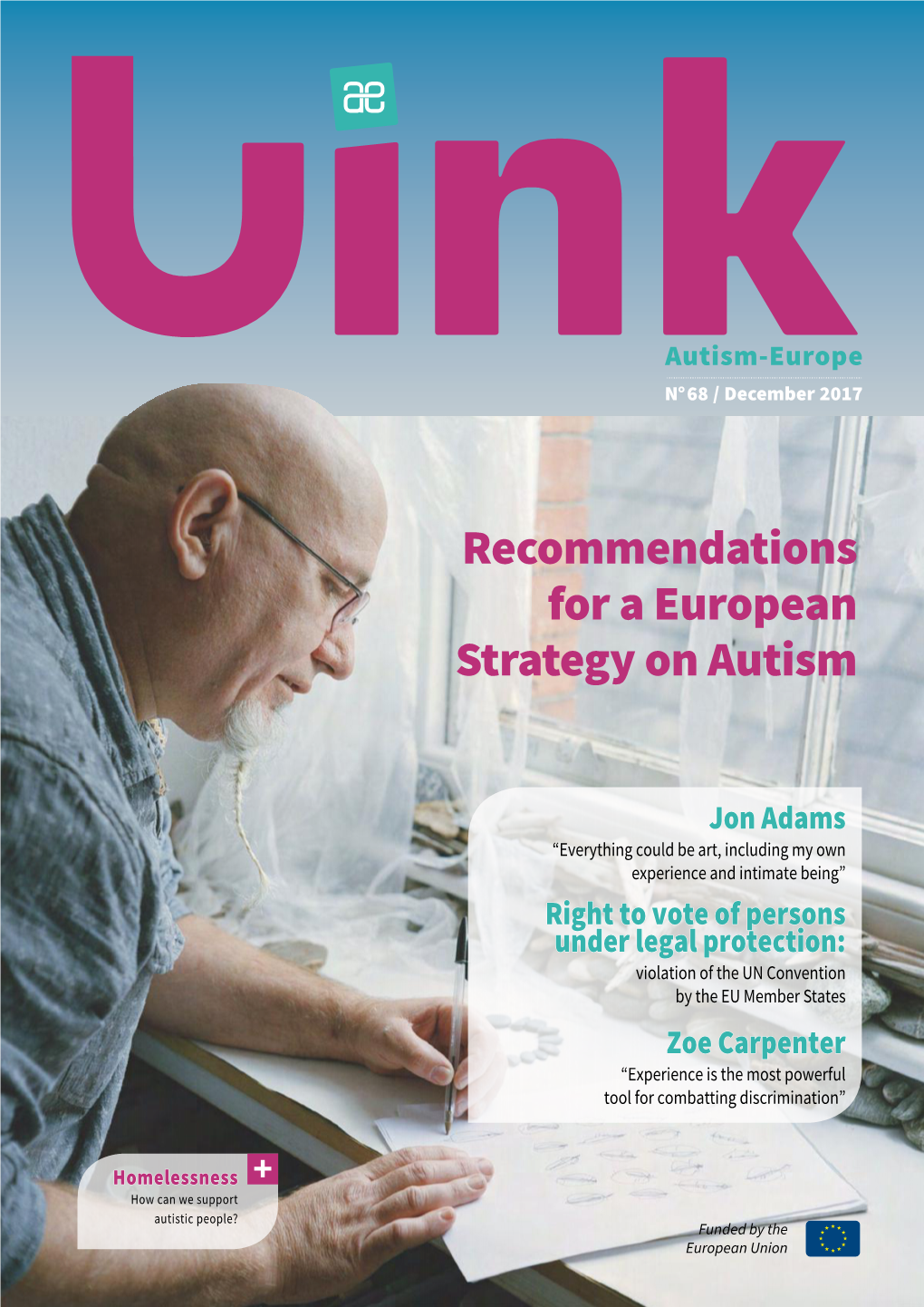 Recommendations for a European Strategy on Autism