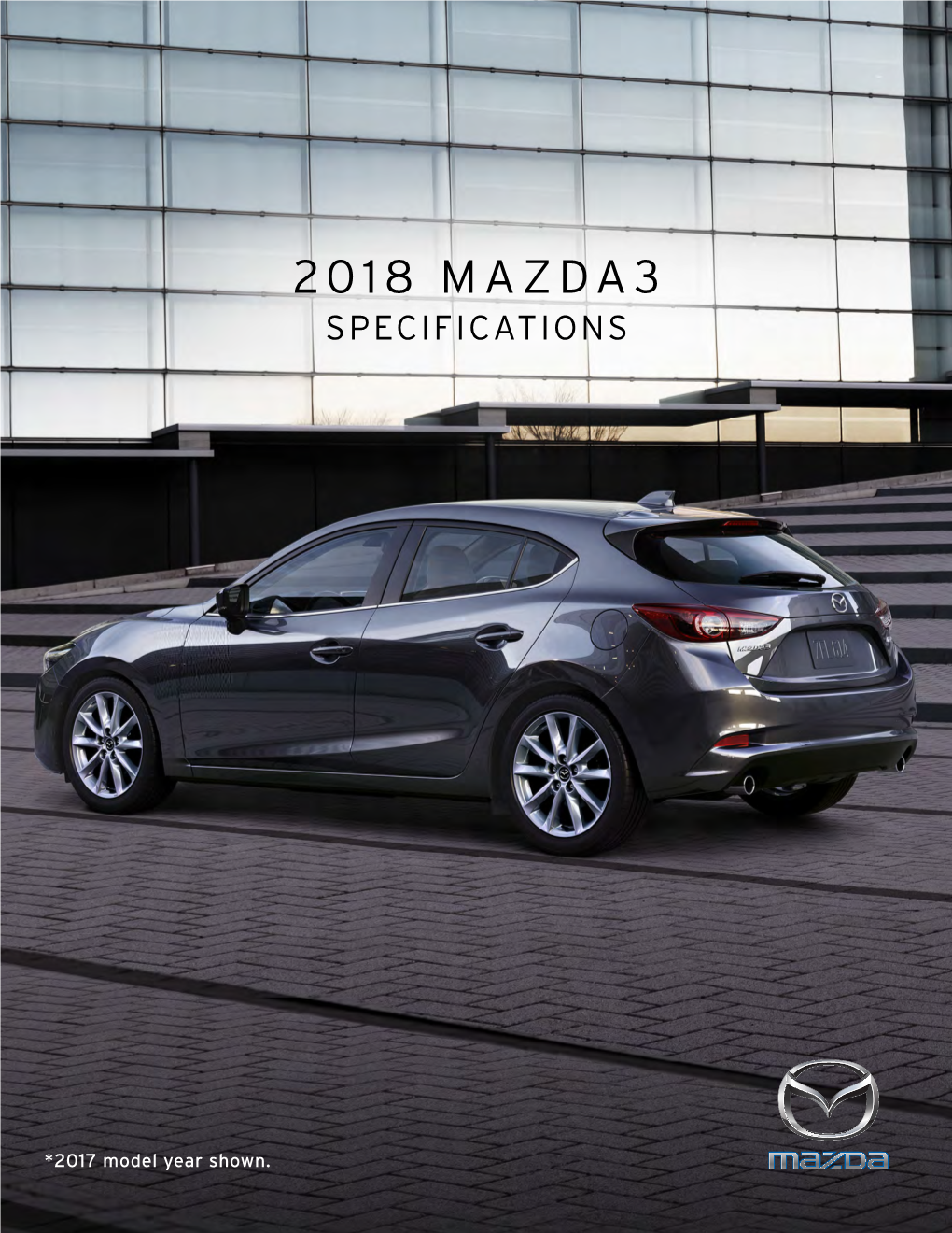 2018 Mazda3 Specifications