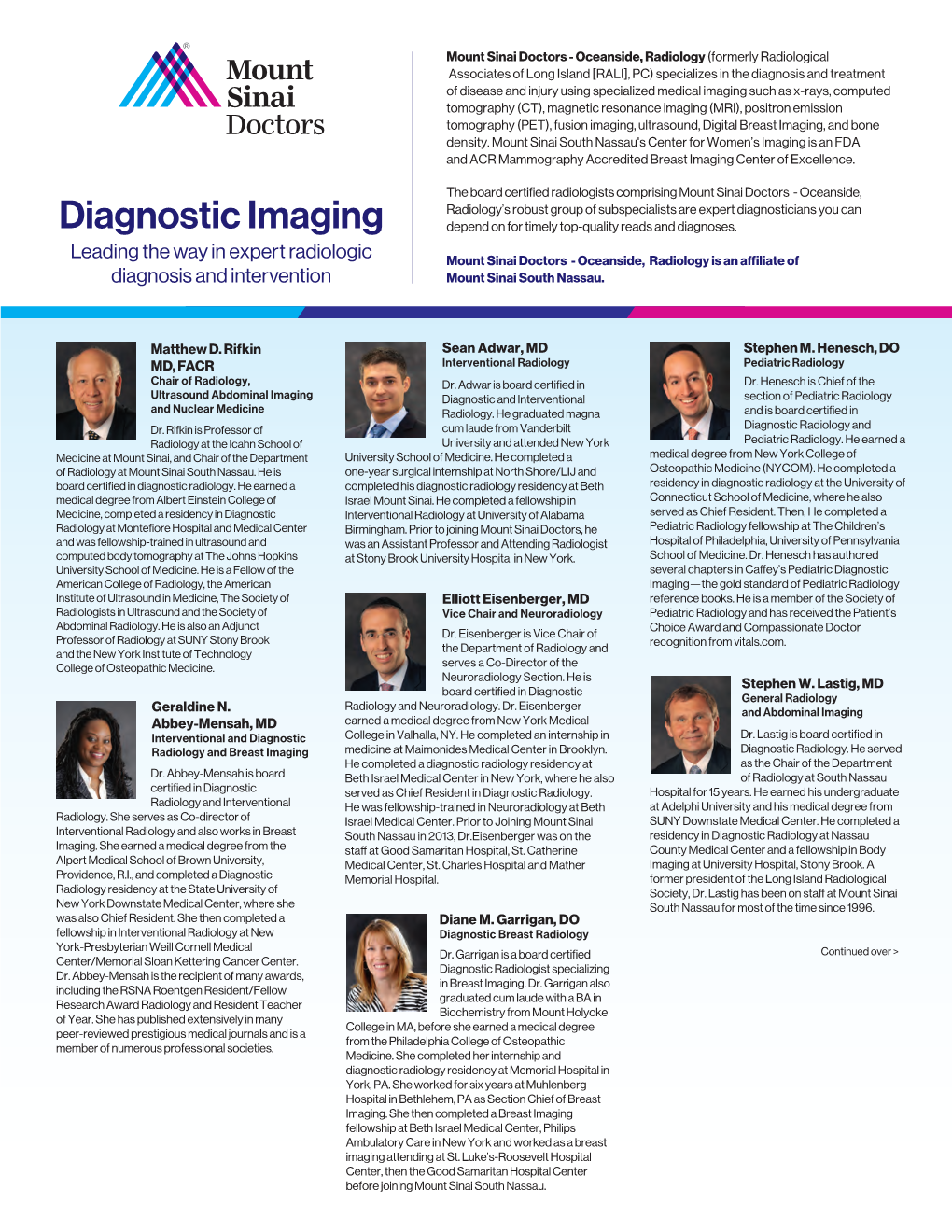Diagnostic Imaging Depend on for Timely Top-Quality Reads and Diagnoses