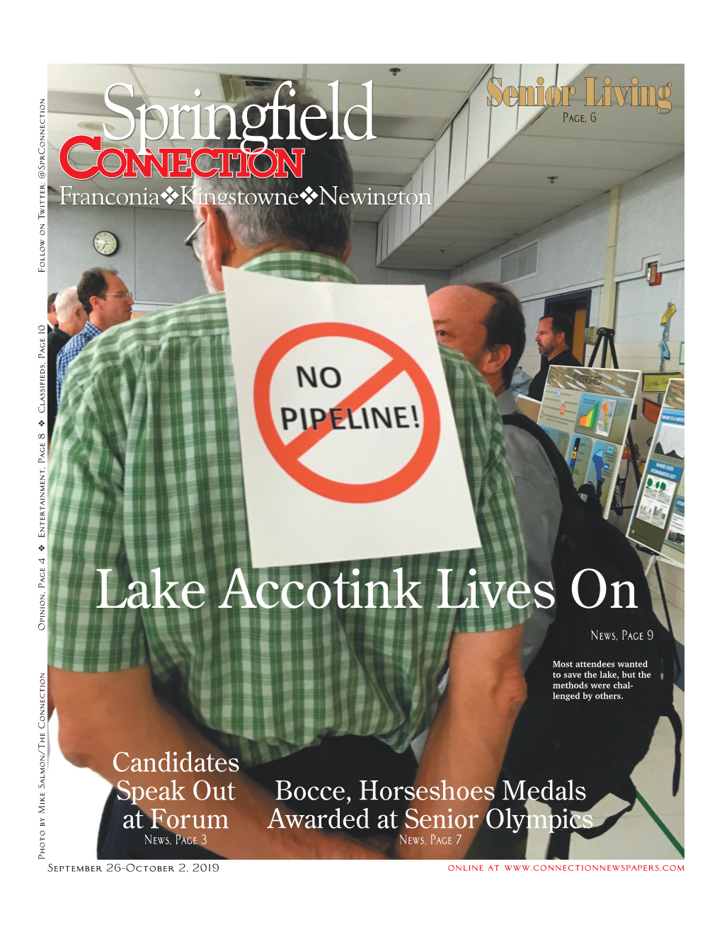 Lake Accotink Lives on Classifieds, Page 10 Opinion, Page 4 V Entertainment, 8 Classifieds, News, Page 9