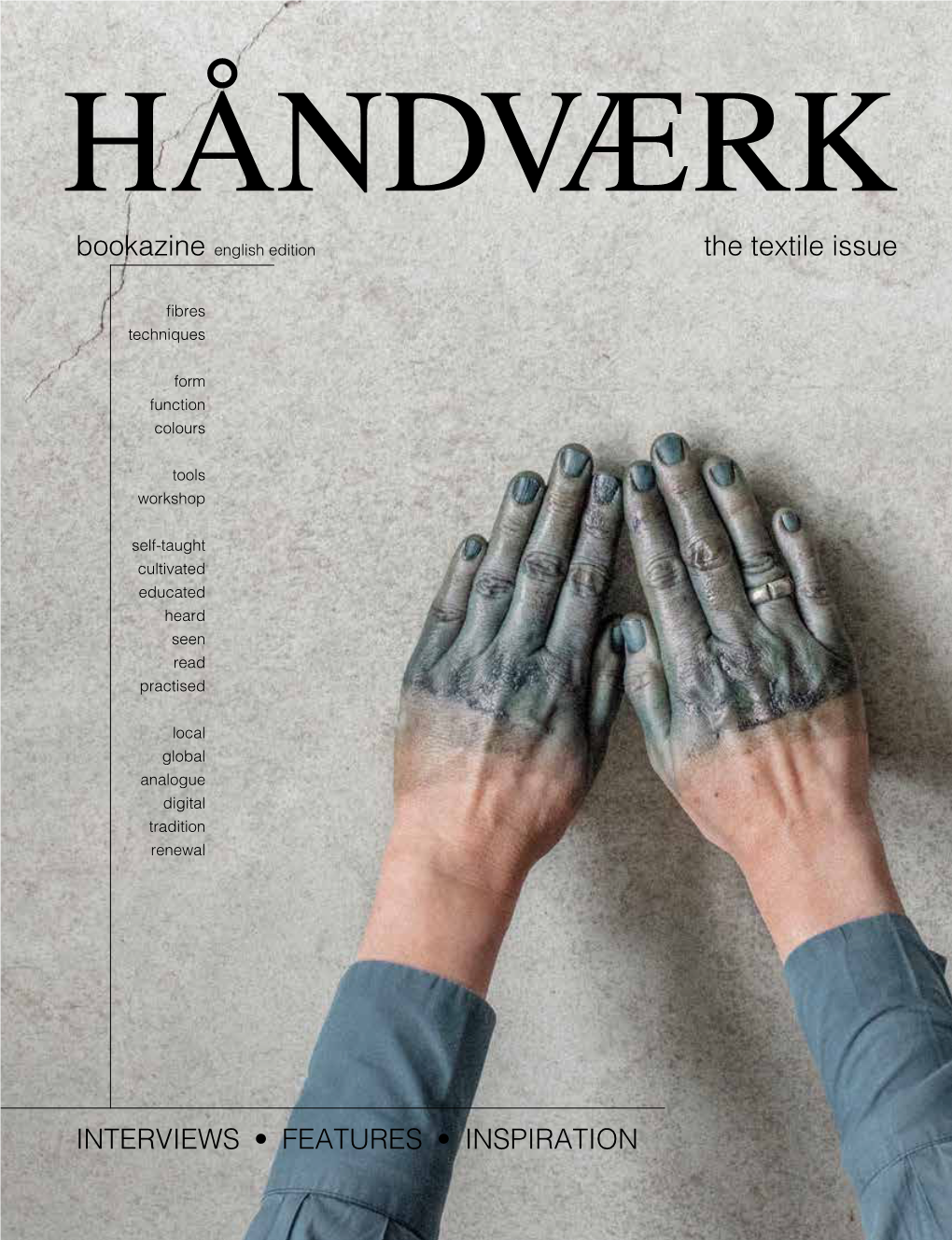 HÅNDVÆRK Bookazine English Edition the Textile Issue