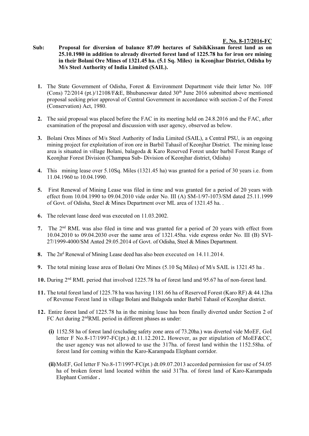 F. No. 8-17/2016-FC Sub: Proposal for Diversion of Balance 87.09