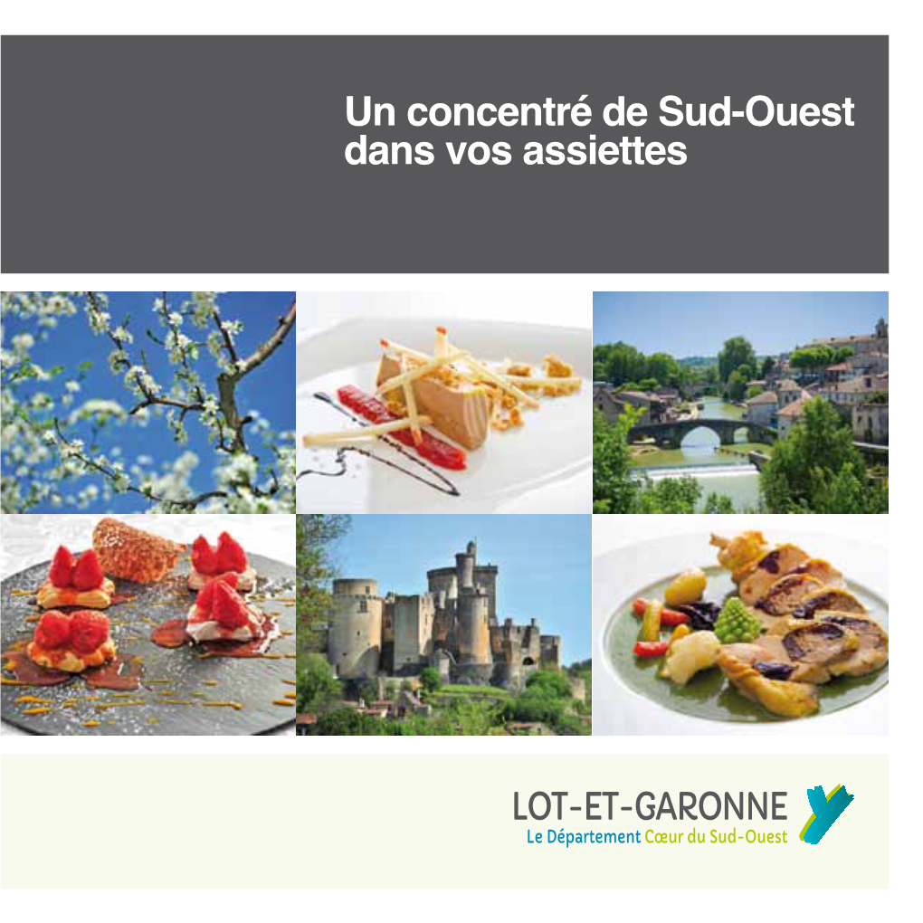 Un Concentré De Sud-Ouest Dans Vos Assiettes Au Cœur Du Sud-Ouest, Le Lot-Et-Garonne Jouit D’Une Solide L’Agriculture Entrées Renommée Gastronomique