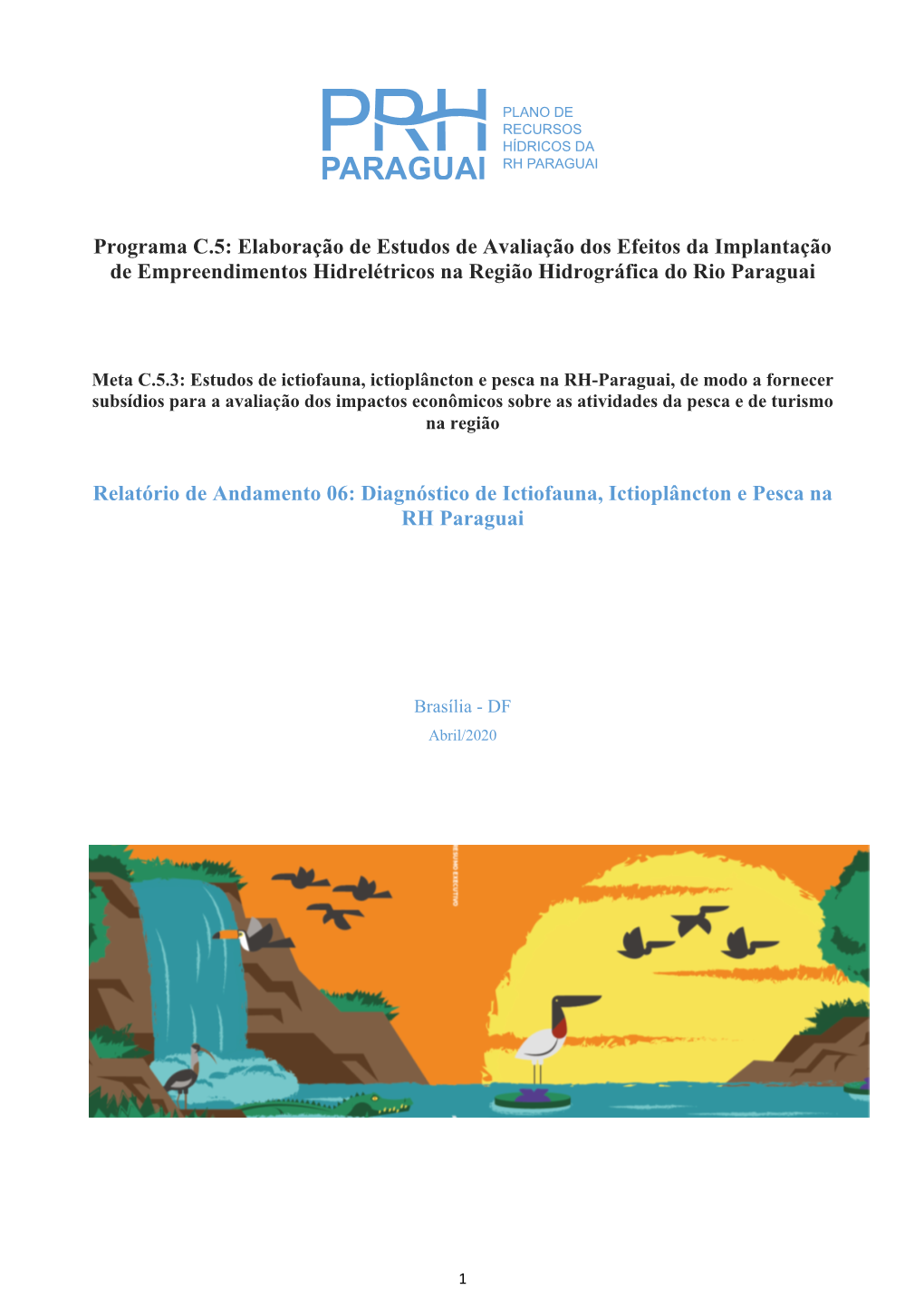 Programa C.5: Elaboração De Estudos De Avaliação Dos Efeitos Da Implantação De Empreendimentos Hidrelétricos Na Região Hidrográfica Do Rio Paraguai