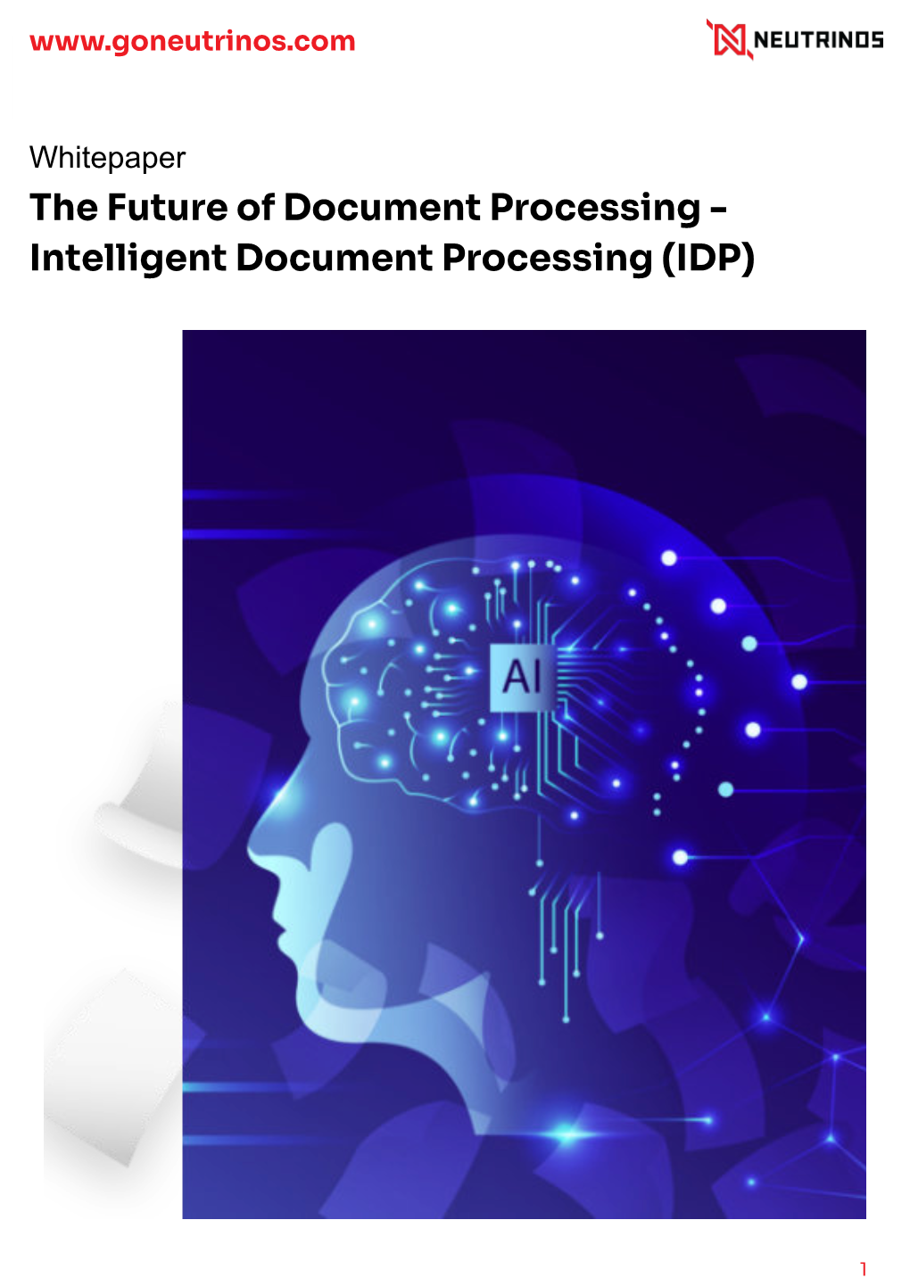 The Future of Document Processing - Intelligent Document Processing (IDP)