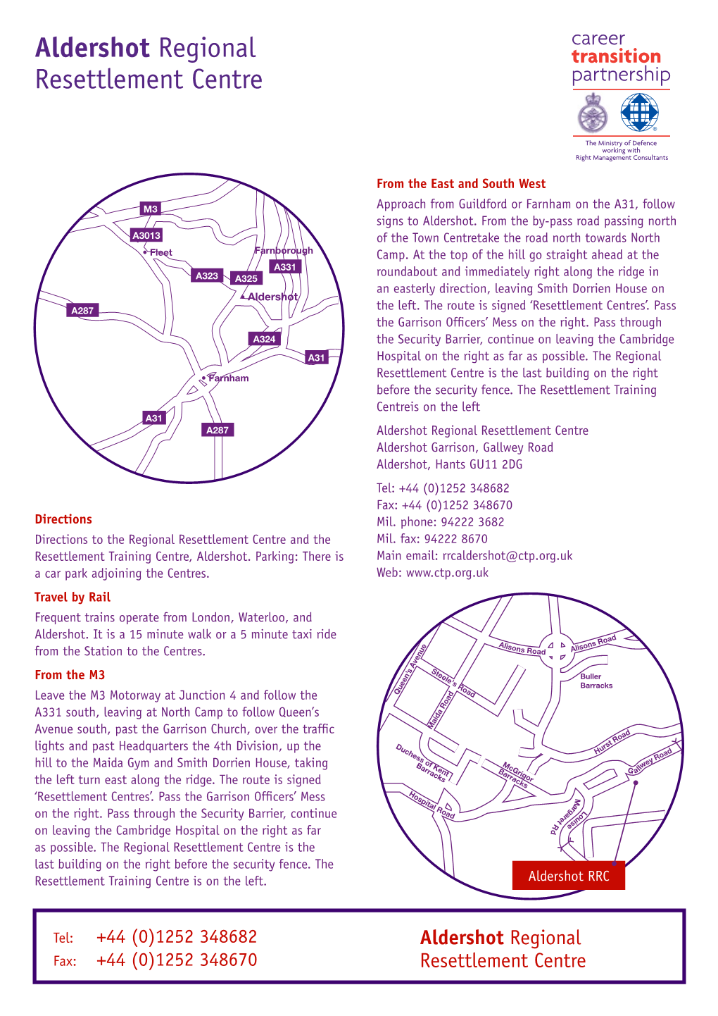 Aldershot Regional Resettlement Centre