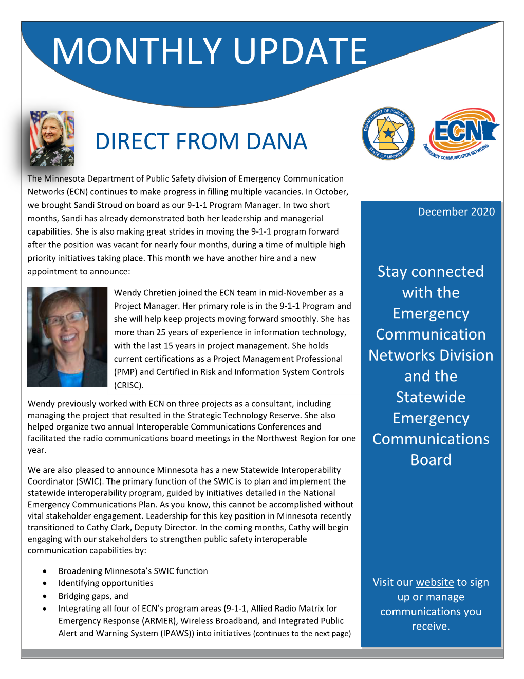 ECN December 2020 Newsletter