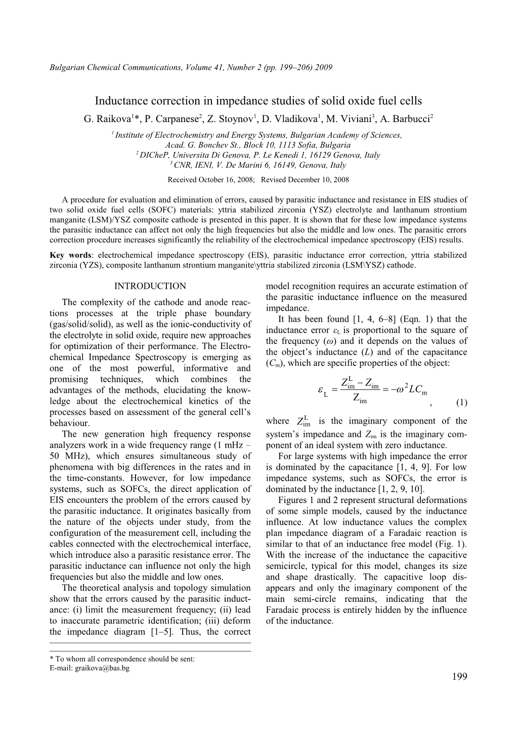 Bulgarian Chemical Communications, Volume 41, Number 2 (Pp