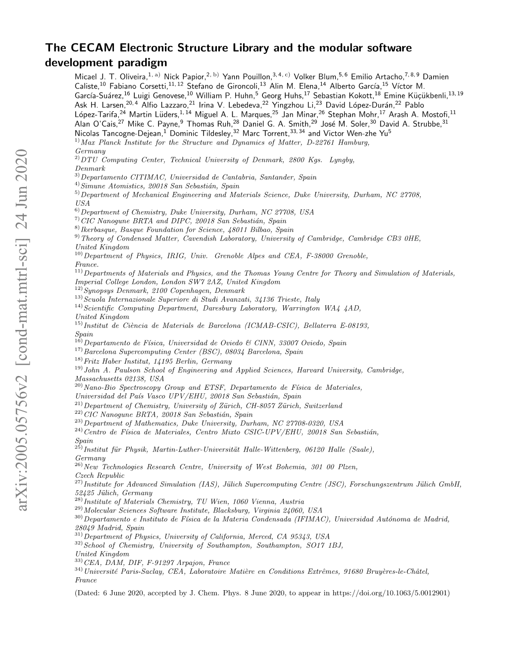 Arxiv:2005.05756V2 [Cond-Mat.Mtrl-Sci] 24 Jun 2020