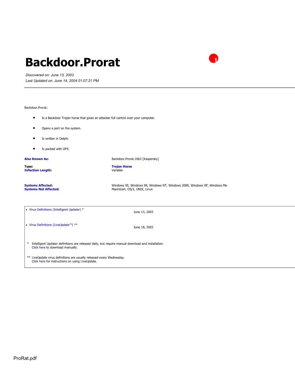 Backdoor.Prorat